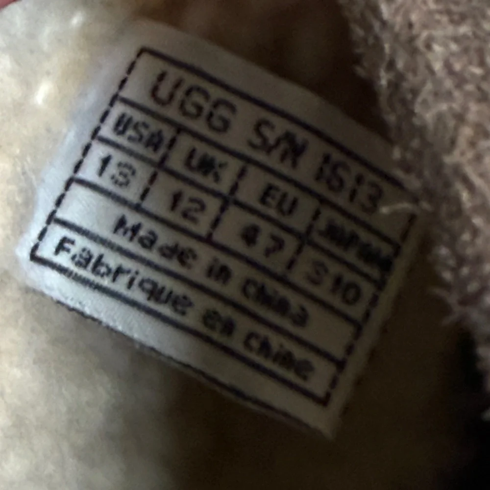 UGG Men's Casual Outdoor Pull On Slipper Boots 1613 Sz 13‎ B27B